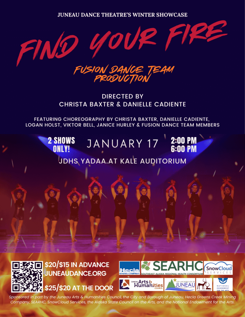 Juneau Dance Theatre's Winter Showcase - Find your Fire
